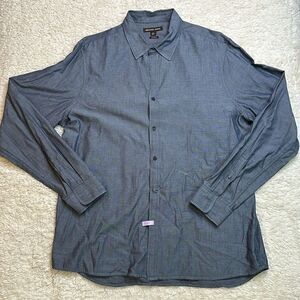 Michael Kors Button Down Gray Blue in Size XL